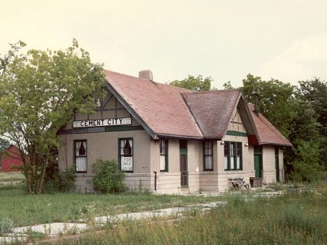 CN Cement City MI Depot